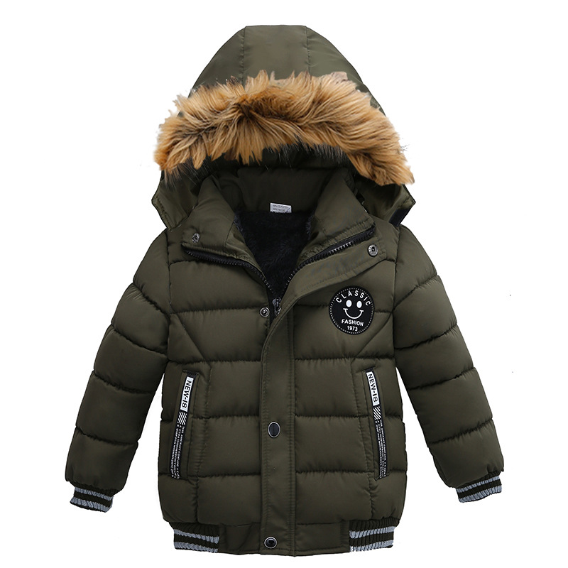 Boys' cotton-padded jacket 2022 New style M718 for export children's cotton-padded jacket Application Scenario