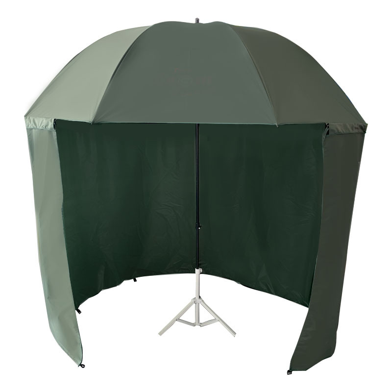 Detachable fabric sun umbrella, beach umbrella with window, fishing umbrella, Oxford UV-resistant outdoor fixed umbrella Specification image