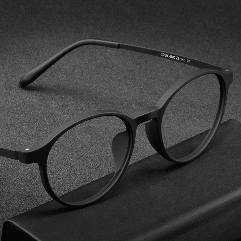 Mixed batch 3050 retro TR round frame men's Korean version fashionable ultra-light full-frame glasses, myopia glasses optical frame Application Scenario