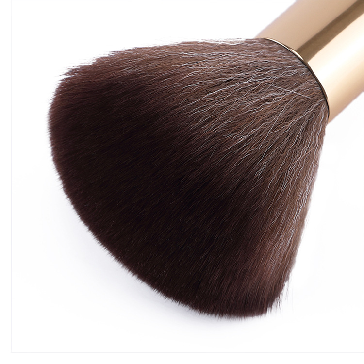 shanilak's new portable hair salon brush, men's wooden retro nylon soft bristle brush, shaving brush details Picture