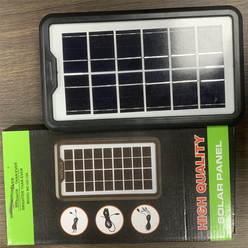 太阳能充电板电源发电手机充电宝 户外应急充电便捷式移动电源详情图5