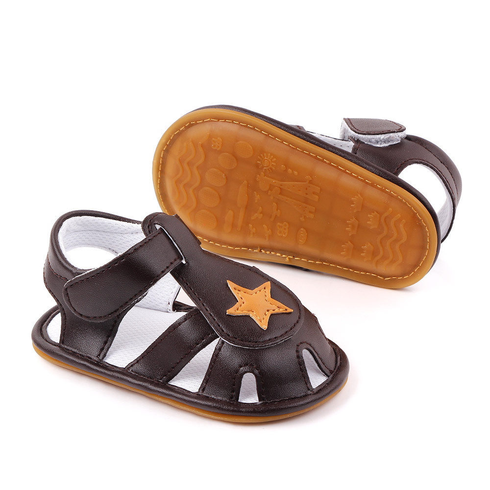 Baby walking shoes for spring and summer, new styles for boys and girls, Five-pointed star headband sandals, soft-soled baby shoes, 2382 Application Scenario