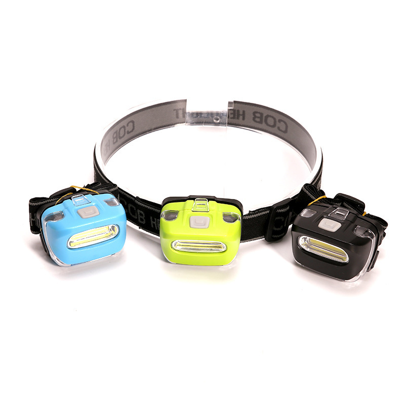 New cross-border LED strong headlight, 3w range mini dry battery, lightweight headlight, strong fishing light, export headlight Specification image