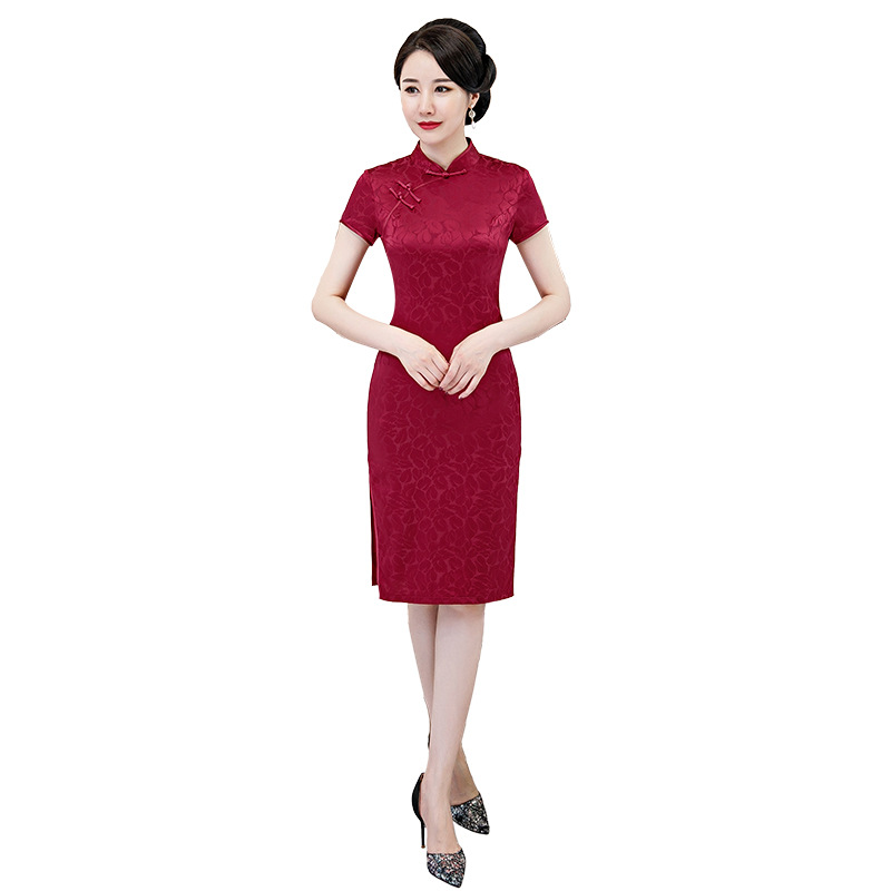 夏季新品喜婆白底实物图
