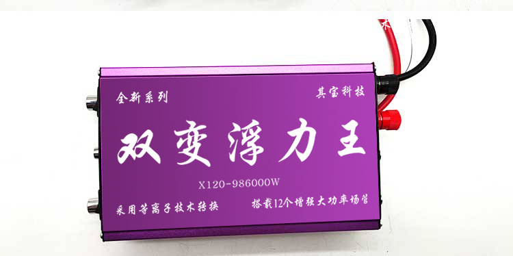 Factory direct supply X120-986000 dual-inverter head high-power 12V energy-saving intelligent battery voltage booster pic 9
