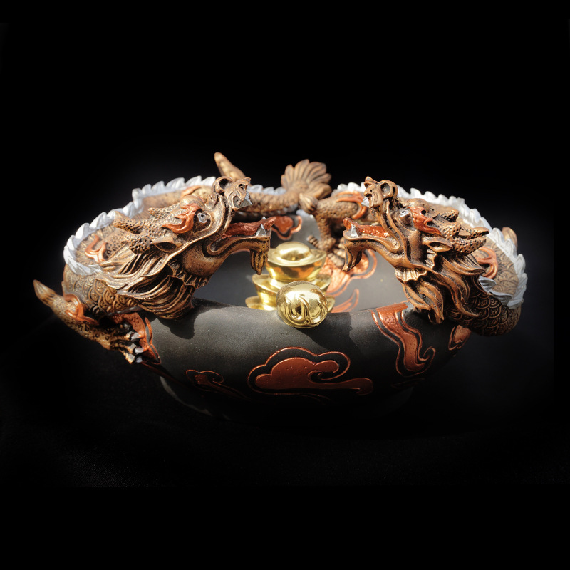 南岳香灰制品聚宝盆吉祥物雕像佛像摆件工艺品礼品厂家直供可定制细节图