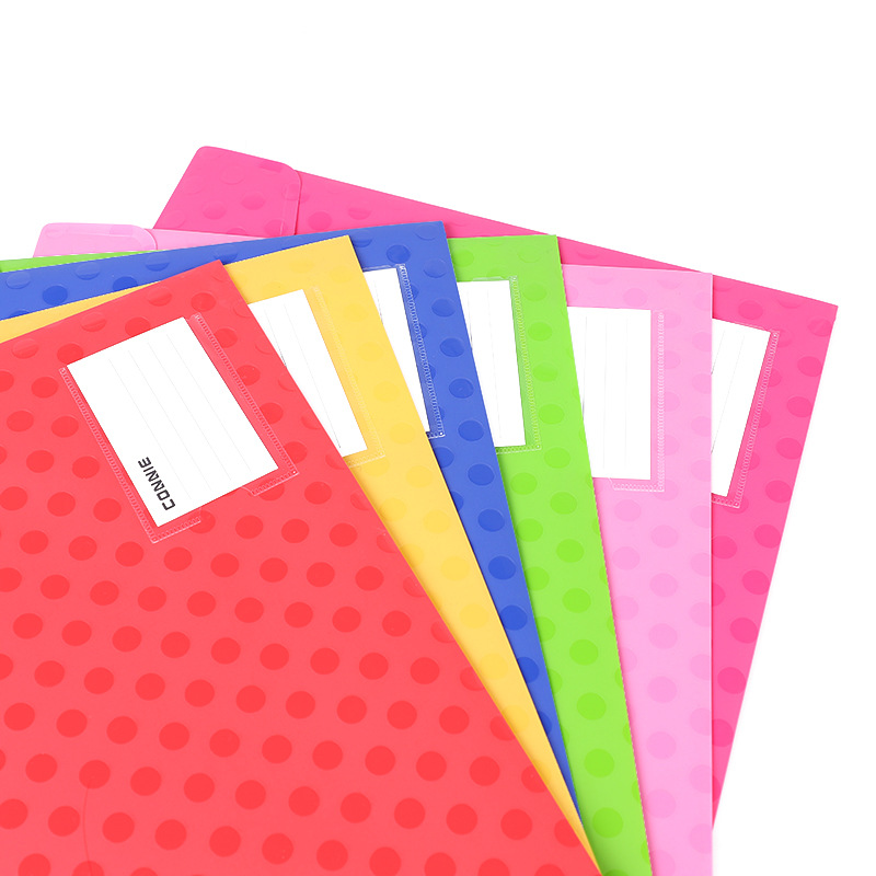 Direct sales of FC file bags, transparent file bags, plastic document bags, office documents, contract storage clips, snap bags details Picture