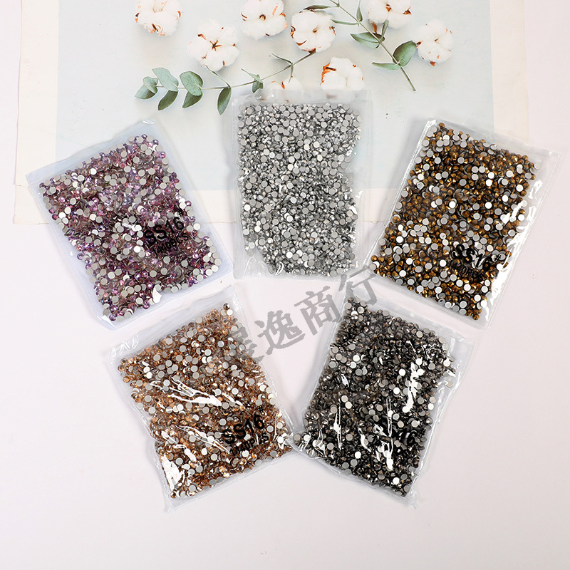 彩色平底钻美/美甲钻/饰品配件细节图
