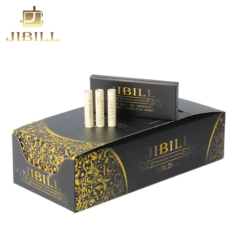 JIBILL烟斗9MM 活性炭滤芯烟具配件烟斗 滤芯250粒/盒 跨境热卖图