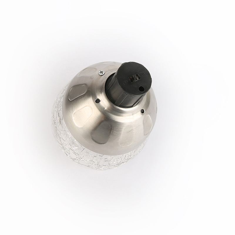 Lawn light, square park greening, solar garden light, glass ball, transparent direct insertion type lawn light Application Scenario