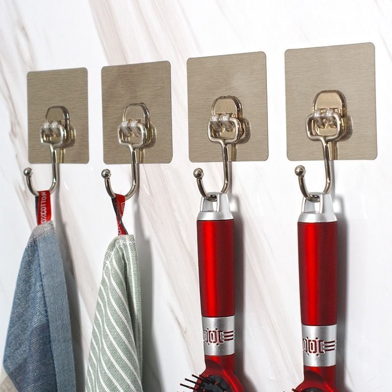 加大号挂钩强力钩粘胶免钉门后衣服挂钩浴室厨房卫生间墙壁墙粘钩