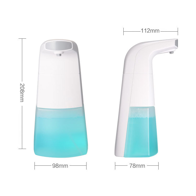 ABS白色泡沫自动感应皂液器台式洗手机家用出液器消毒机感应出液详情图2