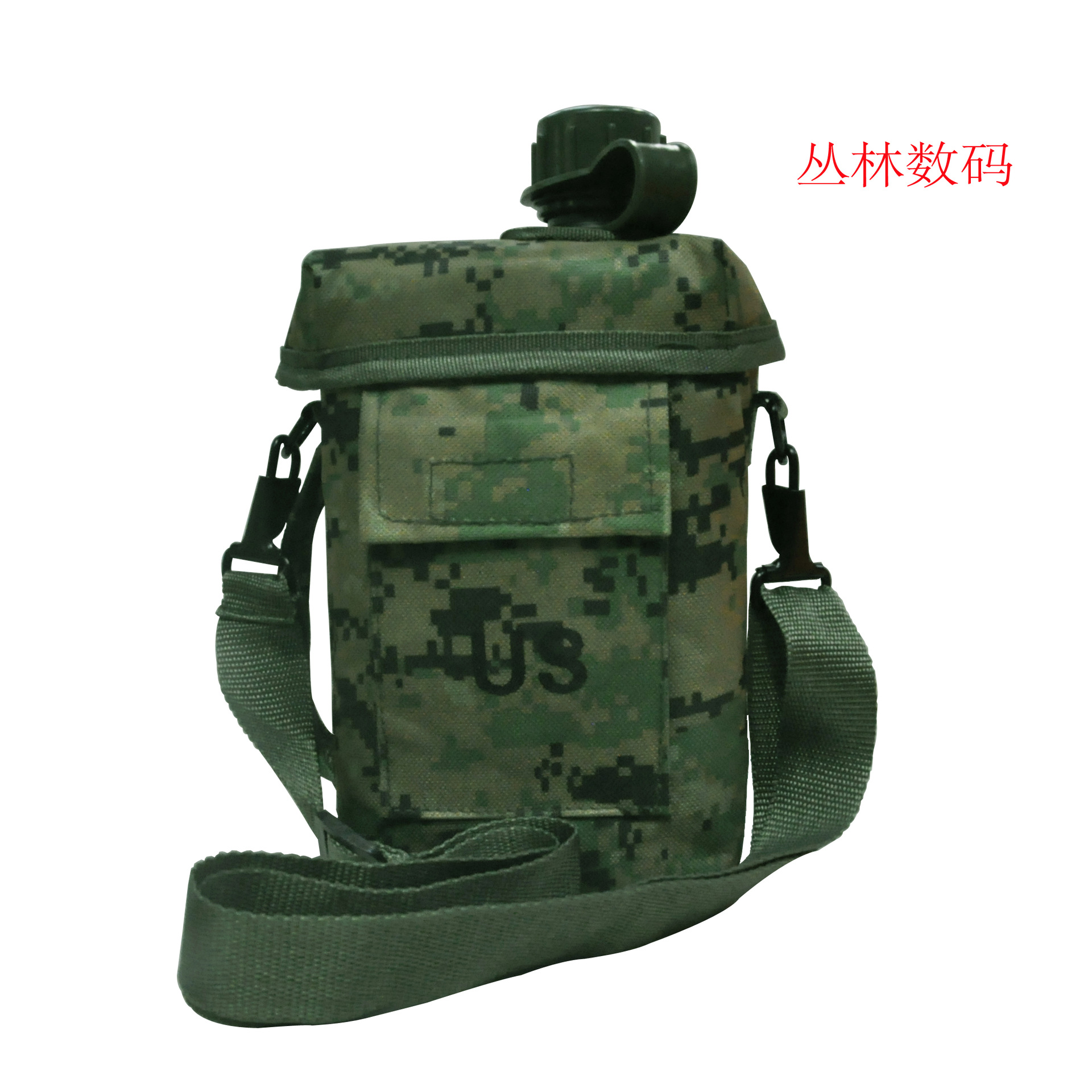 Jungle King新品直销 户外旅游新品多色迷彩水壶 2.0L旅行PVC水壶