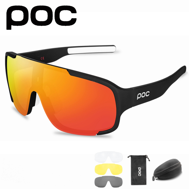 POC 4镜片套装骑行眼镜ASPIRE全面镀膜自行车风镜可配近视眼镜详情图1