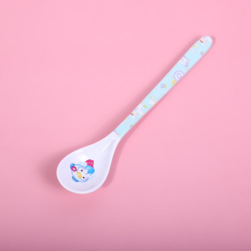 儿童饭勺批发/密胺日式卡通/家用婴幼儿饭产品图