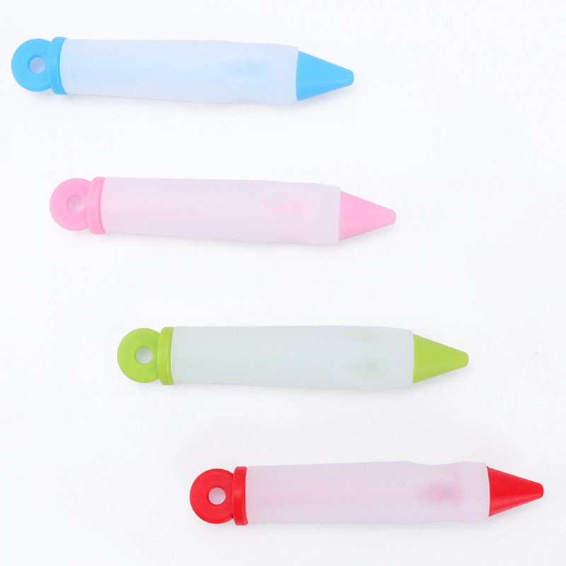 Manufacturers Wholesale Fda Silicone Decorating Pen Cake Cookies Decorating Mouth Decorating Accessories Diy Baking details Picture