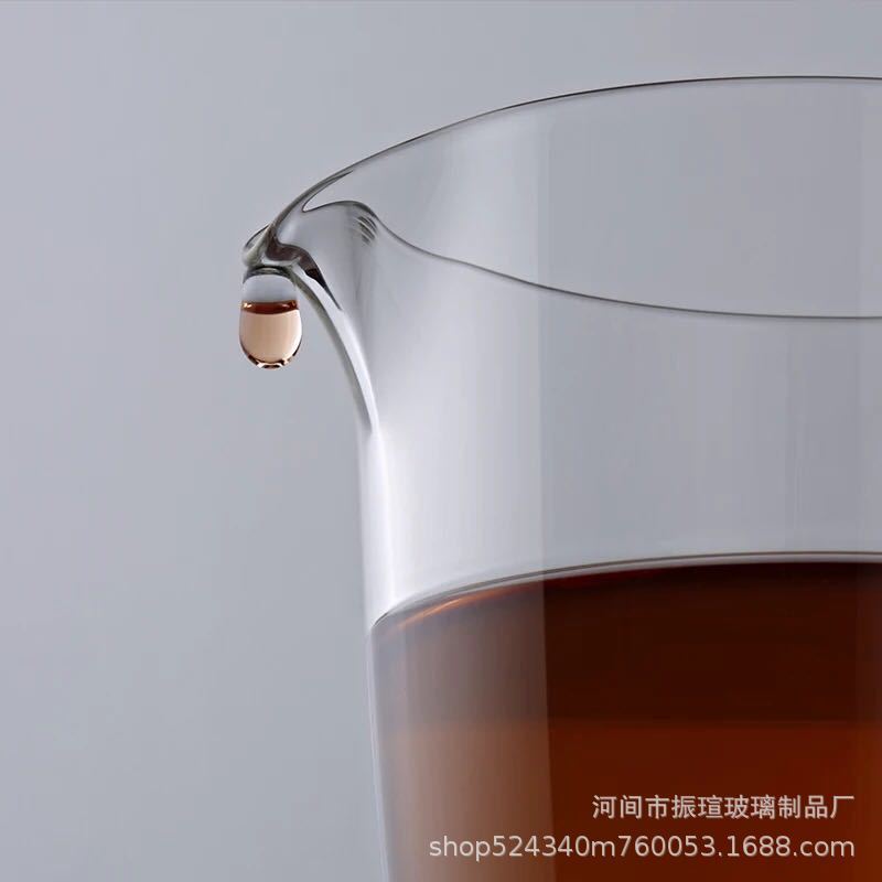 耐热玻璃公道杯 家用玻璃无忧公杯 功夫茶具茶海分茶器 玻璃匀杯详情图3