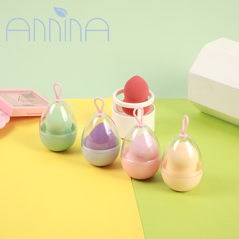 Annina Egg Box Beauty Egg Soft Fit Three-Dimensional Wet And Dry Beauty Powder Puff Beauty Tool details Picture