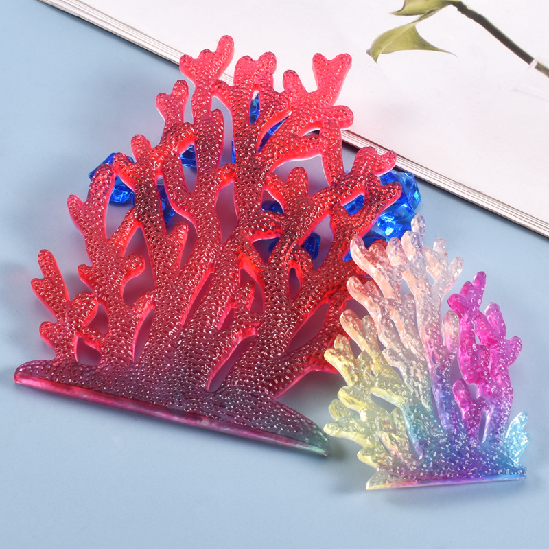 diy cristal goteo molde creativo look coral swing mesa ornamentos molde de silicona en stock al por mayor Application Scenario