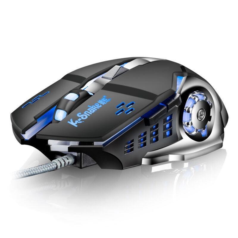 Viper Q5 macro programming mechanical gaming wired mouse 6D Esports network cafe USB macro definition computer mouse wholesale