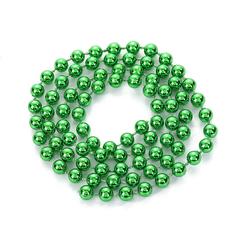 Wholesale of electroplated Christmas decorative beads, clothing accessories, connecting beads, string beads, resin accessories, wedding guiding beads and strings Item Picture