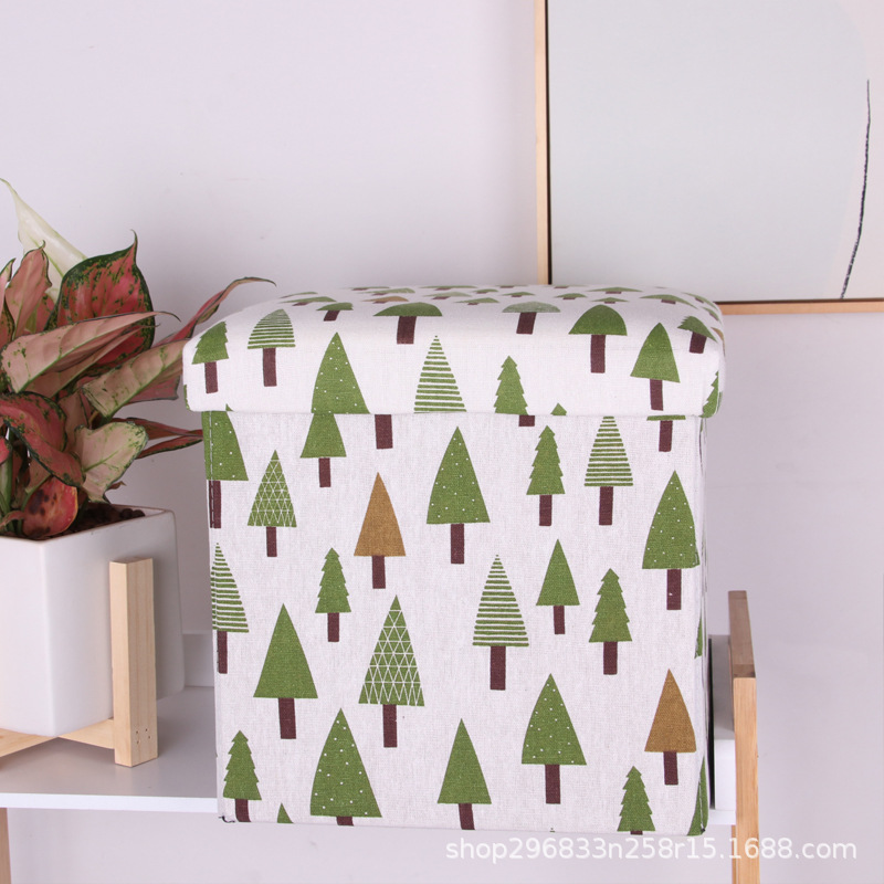 卡通棉麻收纳产品图