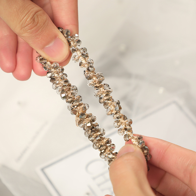 韩版弹力发圈/发饰细节图