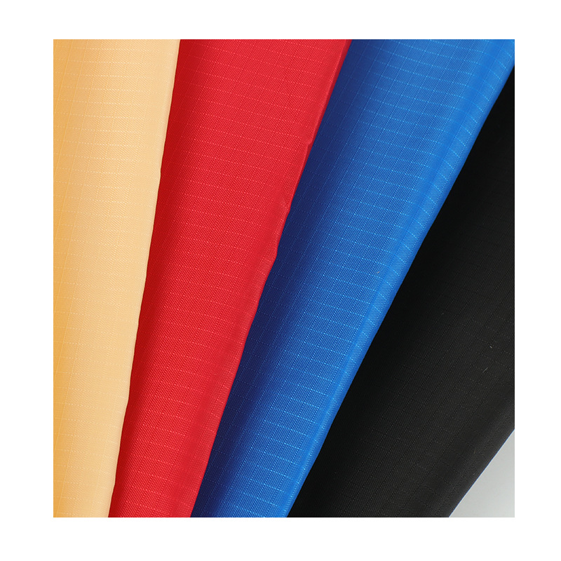 210T Waterproof Oxford Fabric 0.3 Float Polyester Checked Oxford Fabric Business Fanny Pack Fabric Application Scenario