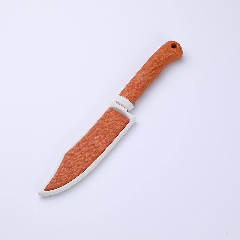 Yellow box knife, protective sleeve knife, fruit peeler knife, fruit cutting knife wholesale, wood grain knife 2-yuan wholesale, street stall, street stall Item Picture
