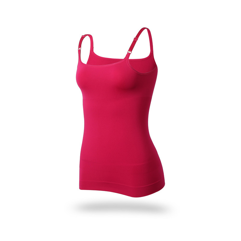 Cross-Border Source Of Amazon Long-Term Supply Of Four Seasons Body Sculpting Waistcoat Belly Tuck Top Female Seamless Sling Body Sculpting details Picture