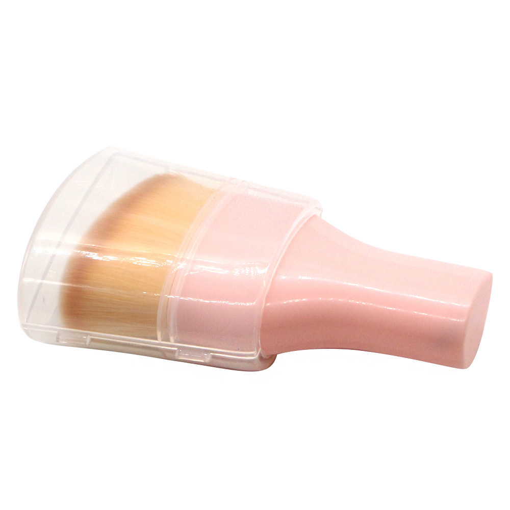 Factory direct sales of new slanted foundation brushes, medium-long handle single blush brushes, multi-functional contour brushes and beauty brushes Item Picture