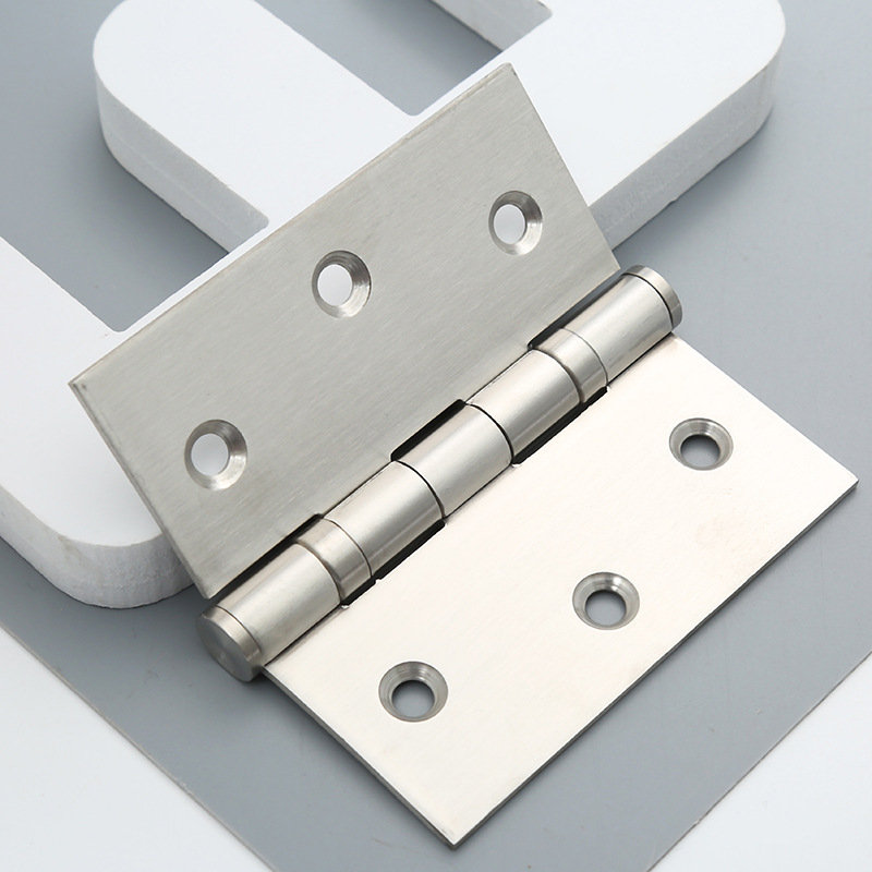 Stainless Steel Hinge Wide Edge High-Grade Silent Wooden Door Folding Hinge Cabinet Wardrobe Hinge Door And Window Hardware Specification drawing