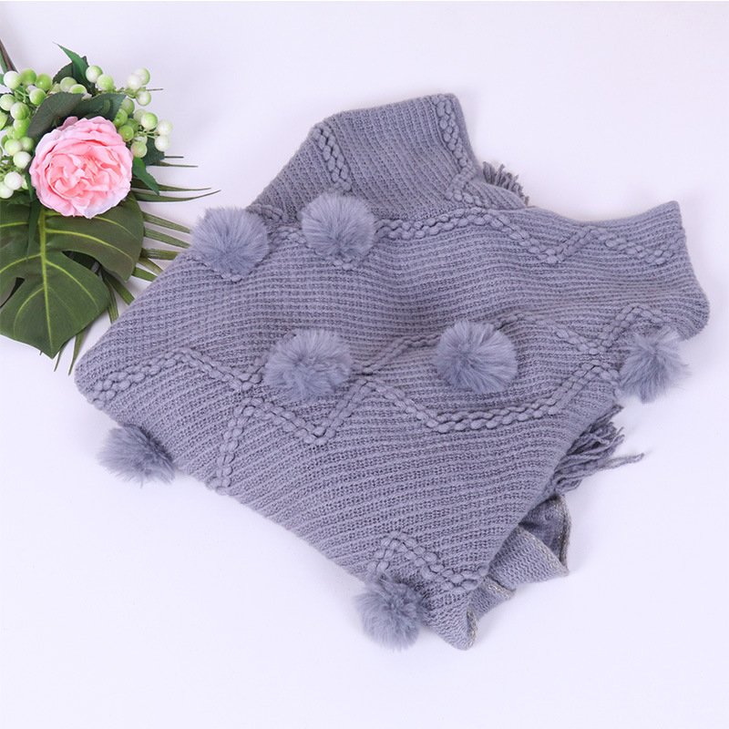 秋冬季轻熟风/宽松大码围巾细节图