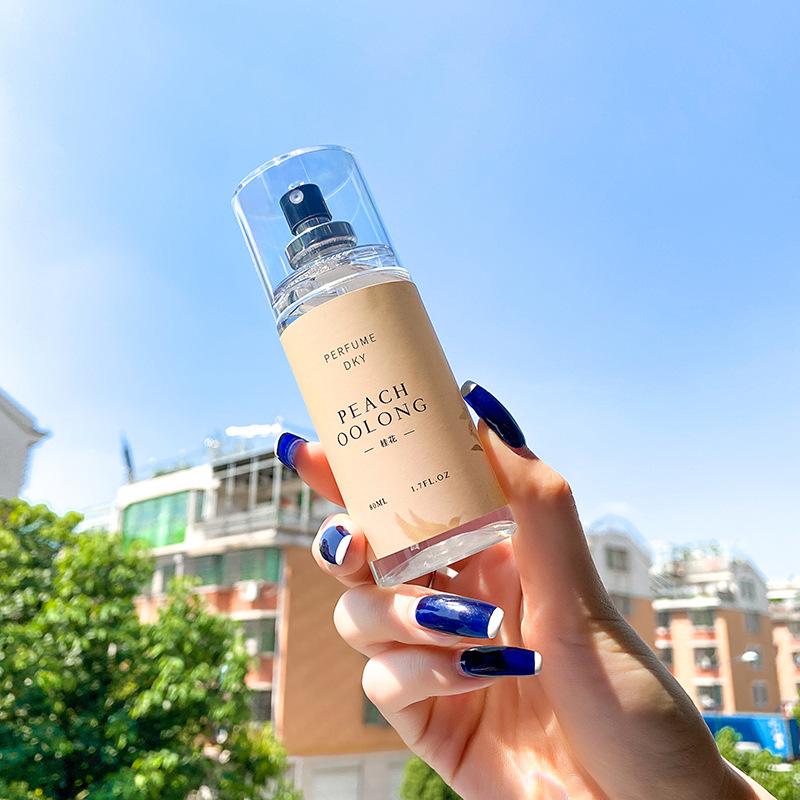 The New Dky Strawberry Queen Perfume For Women 80Ml Human Peach Fragrance Spray Osmanthus Fruit Fragrance For Hair Specification drawing