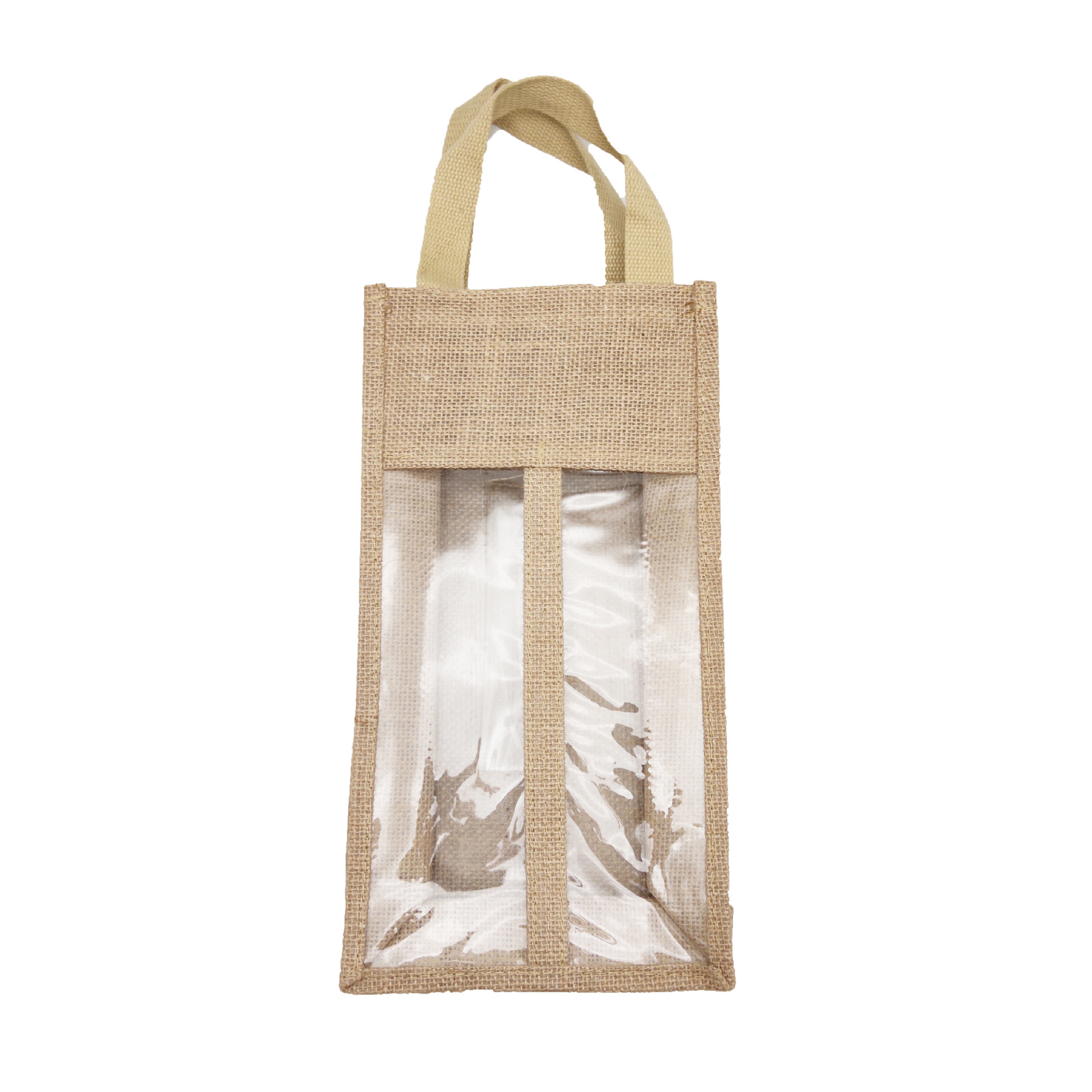 Amazon Hot Jute Red Wine Bag Gift Bag Linen Wine Bag European Gift Bag Wine Bag Item Picture