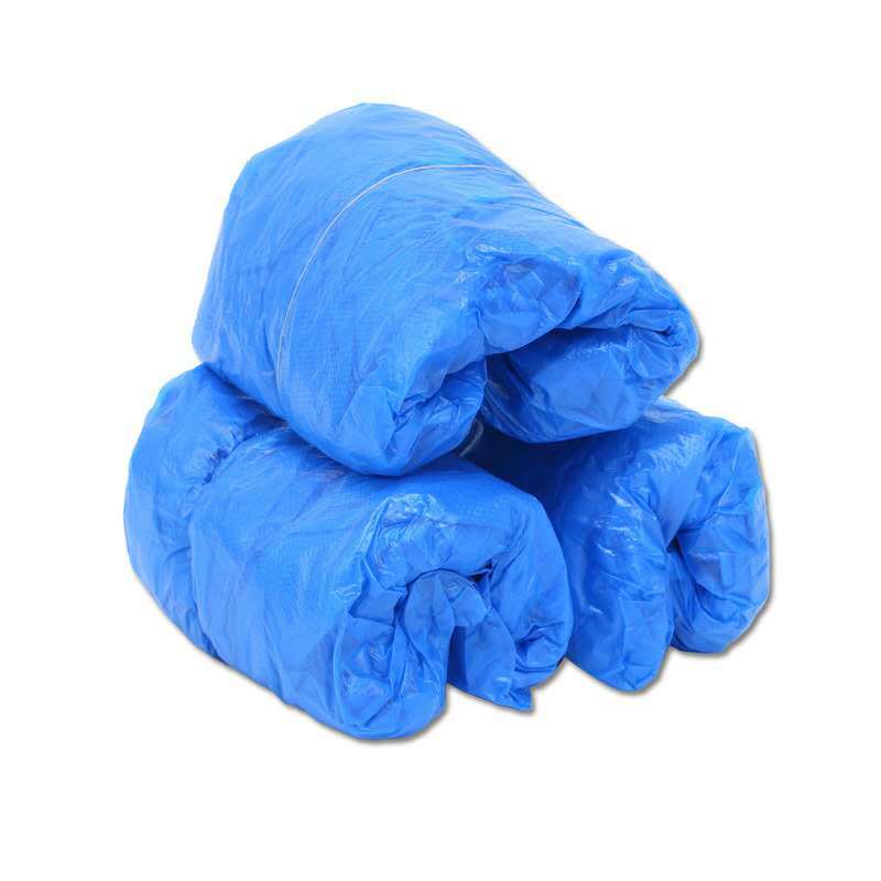 Factory direct sales of disposable shoe covers, non-woven fabric thickened shoe covers, waterproof and anti-slip, indoor dust-proof foot covers, consignment Item Picture