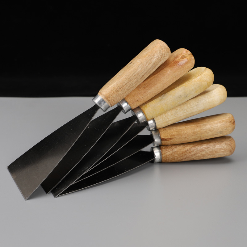 木头柄油灰刀/清洁腻子刀/清洁刀产品图