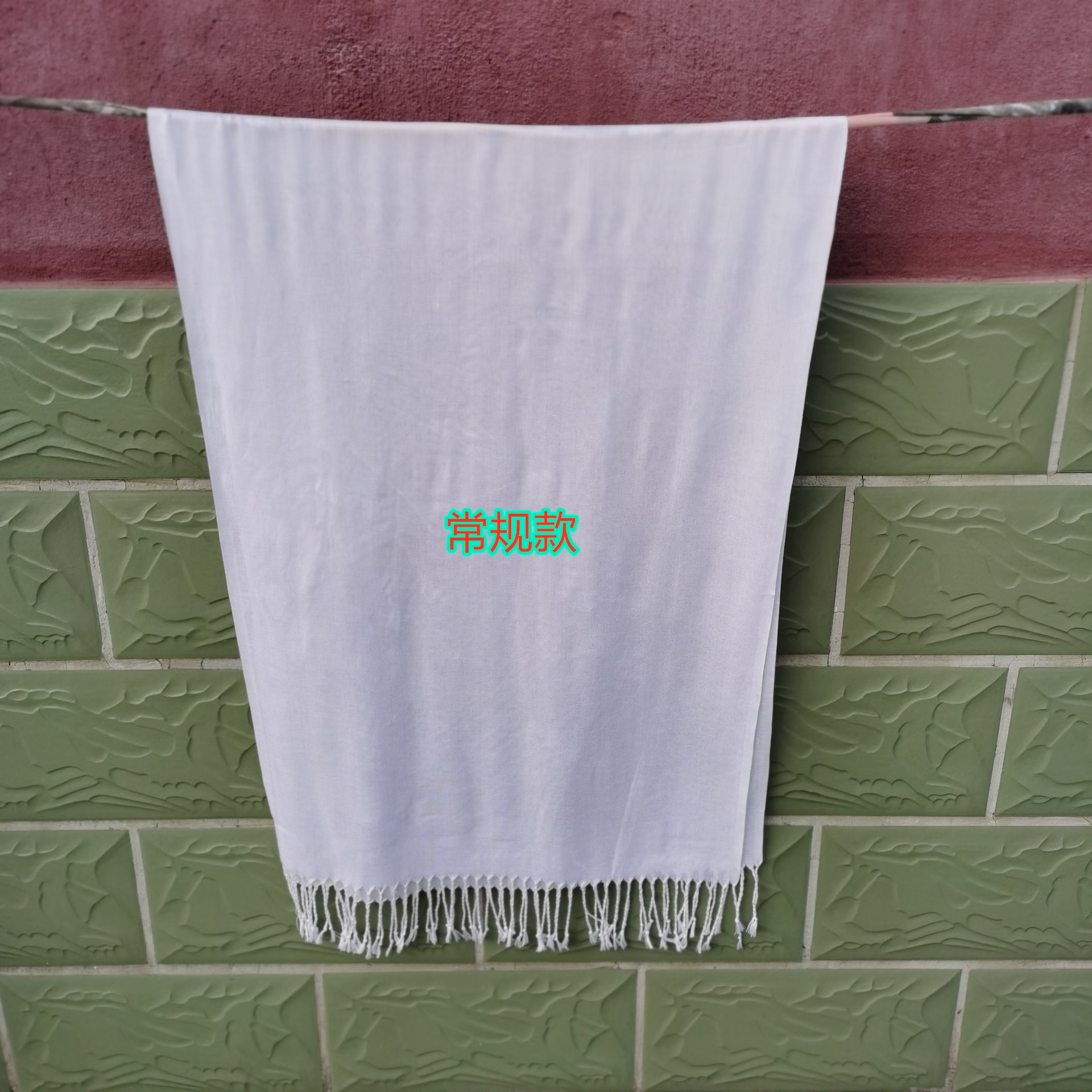 Tie Dyeing Pure White Cotton Scarf Plant Dyeing Hanging Dyeing Children Diy Handmade Long Scarf Factory Direct Sales Year-Round Stock Application Scenario