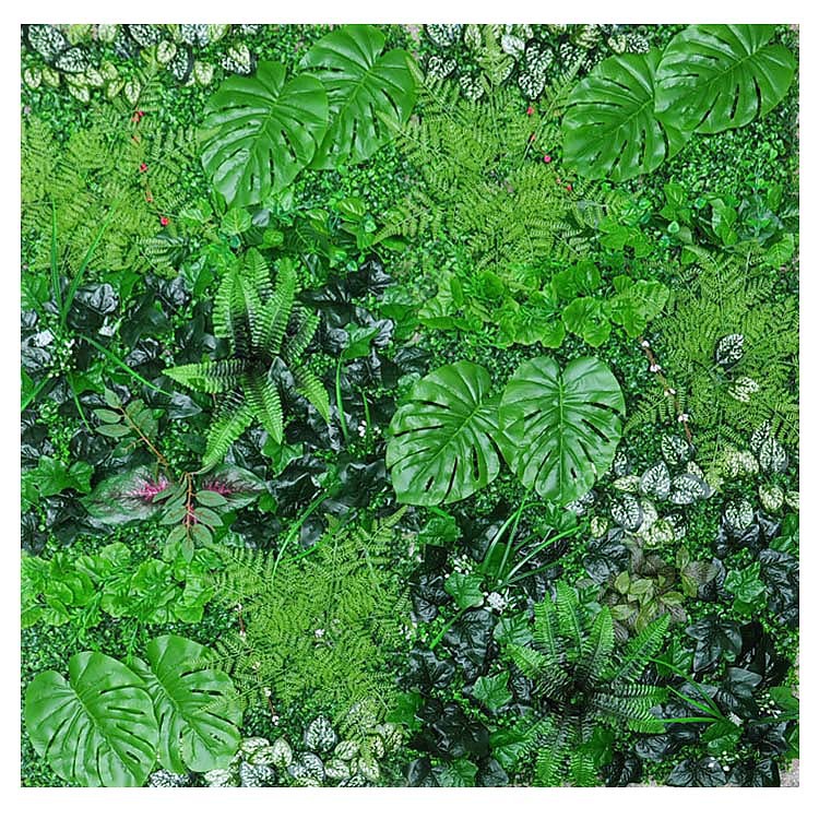 Artificial Plant Wall Background Wall Plastic Lawn Green Wall Door Shop Recruit Image Wall Simulation Flower Wall Decoration Item Picture
