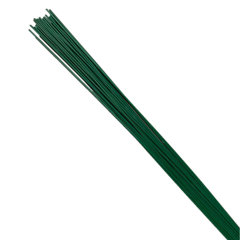 No. 18 wire thick plastic wrap paper wrap wire DIY handmade flower making pulsar rod flower materials wholesale Item Picture