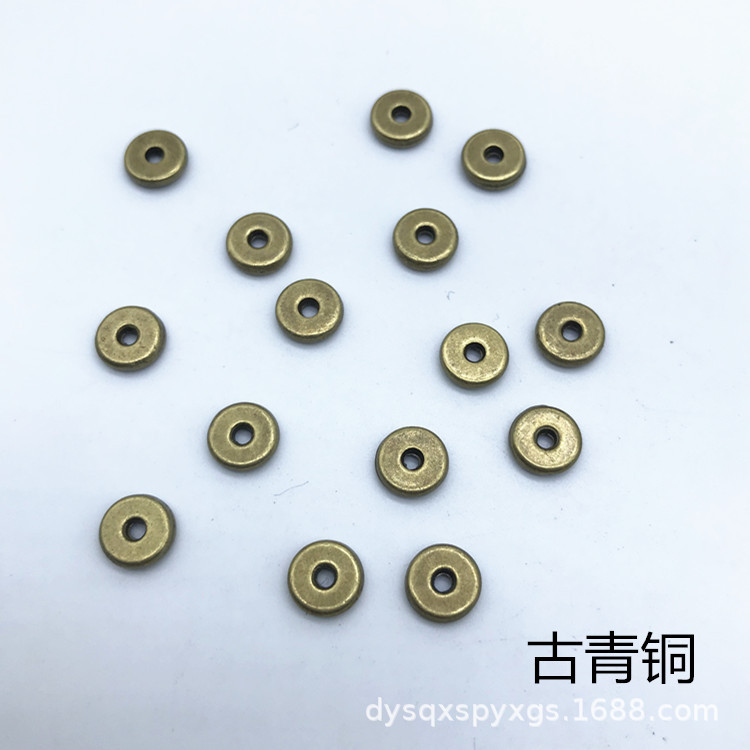 DIY alloy spacer handcrafted material bracelet, cultural play bracelet, accessory