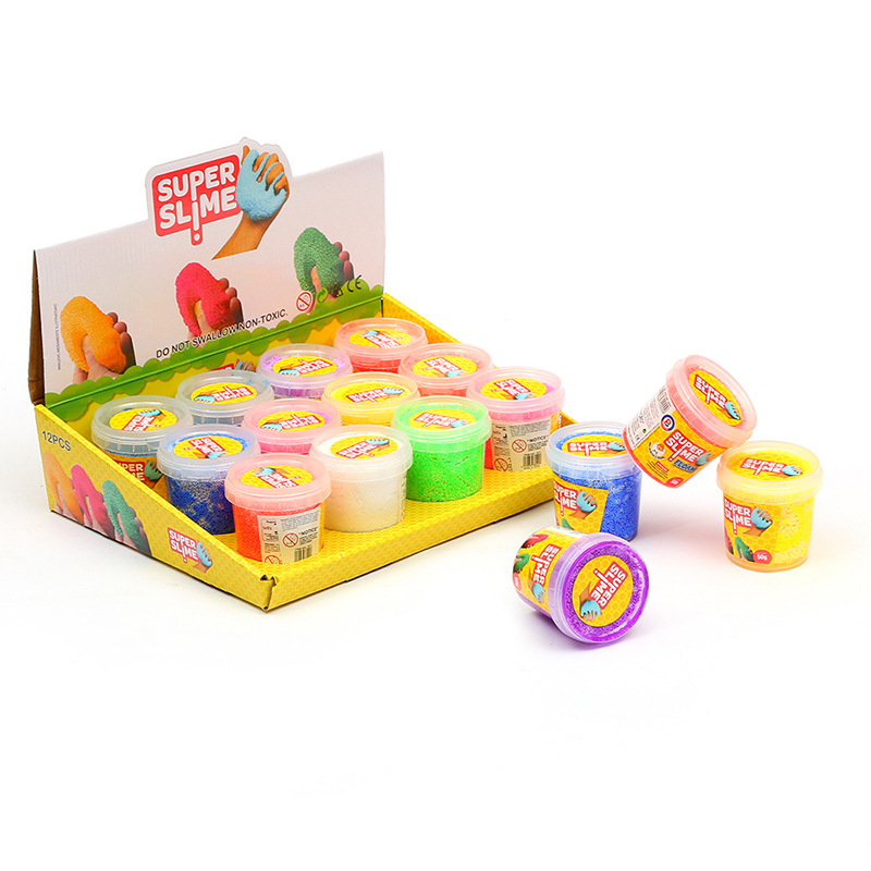 Cross-border ultra-light Clay Colored clay Space Snowflake Clay set Specification drawing