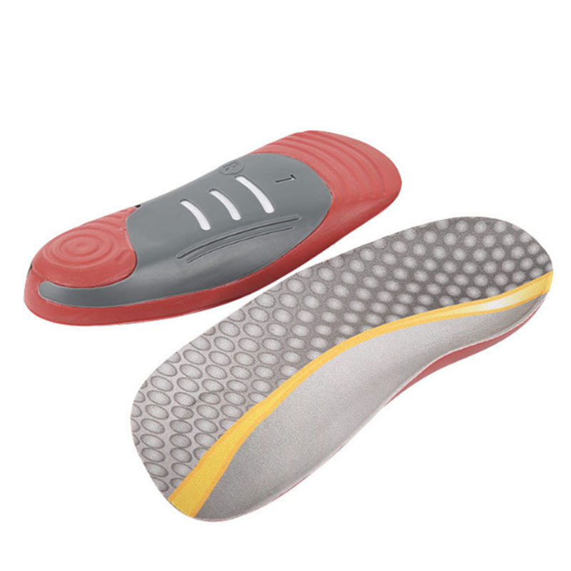 Pu Orthotic Leg Insole Adult High Arch Flat Foot Support Arch Movement Breathable, Soft And Comfortable details Picture