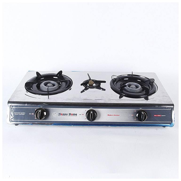 Manufacturers direct gas stove embedded natural gas stove two eyes natural gas stainless steel honeycomb stove head small three stove Item Picture