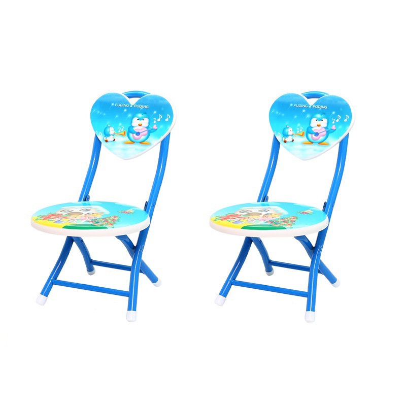 Foreign trade baby chair, plastic Heart Chair, Cartoon Chair, steel pipe chair, plastic heart Folding Chair D-9810 Application Scenario