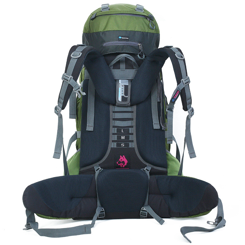 Foreign Trade Jungle King Outdoor Hiking Bag Waterproof Backpack Backpack Heavy Hiking Backpack Large Travel Backpack Item Picture