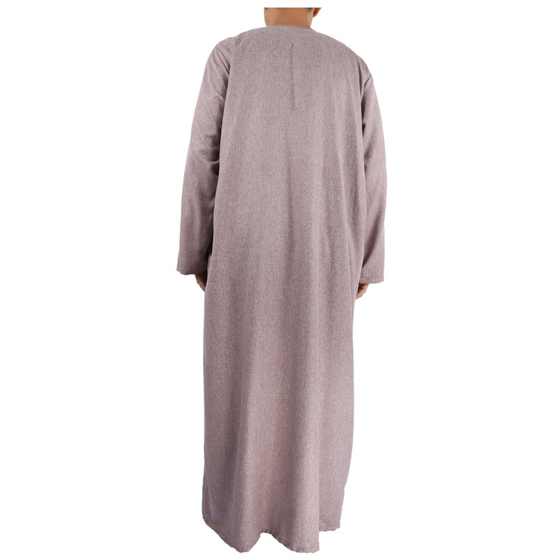 Ethnic clothing factory wholesale men's robes 2020 new long sleeve cotton and linen Moroccan robes Item Picture