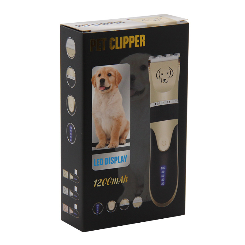 Cross-border pet hair clippers, hair removers, hair clippers, cat and dog cleaning products, rechargeable special hair trimming devices Application Scenario