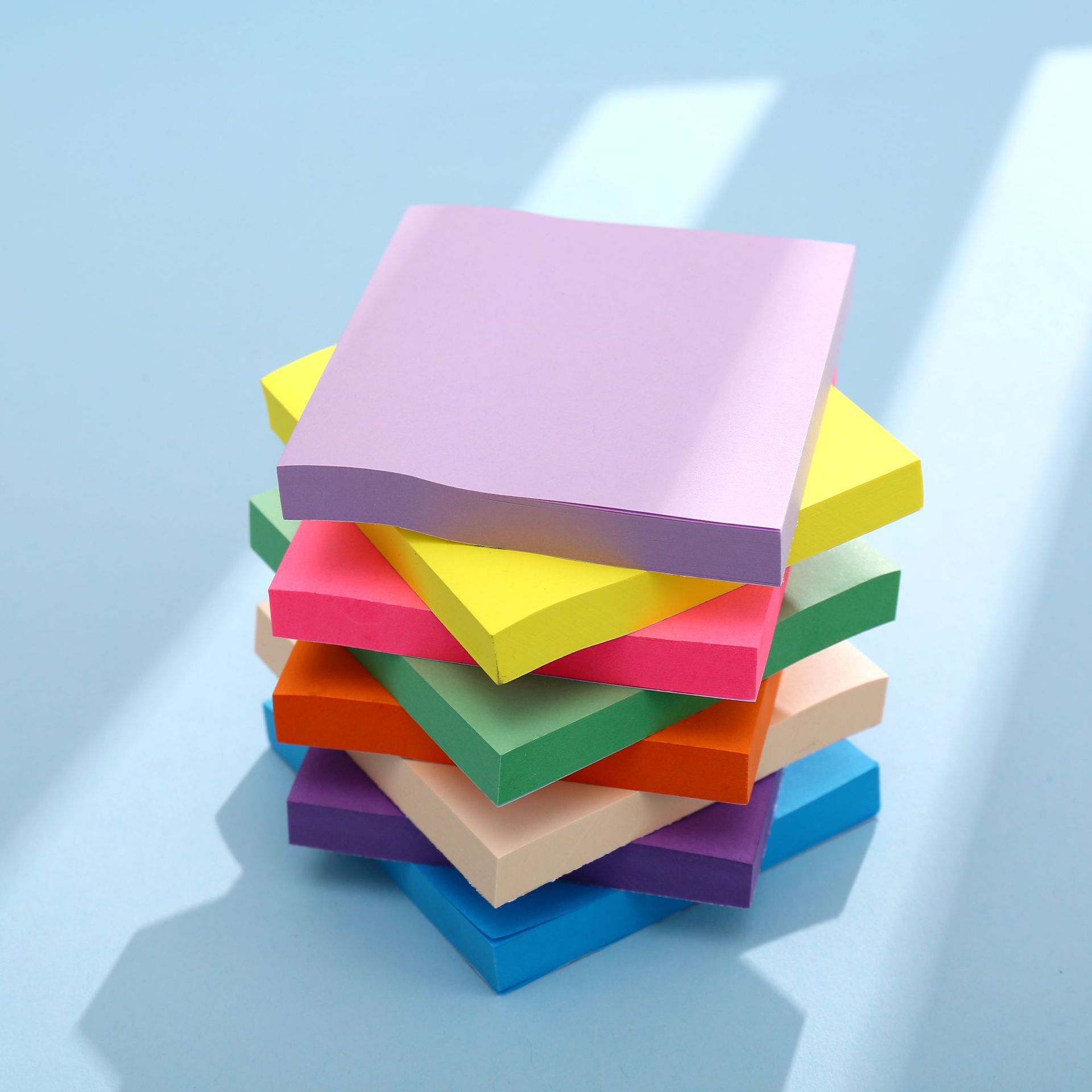 Super sticky sticky notes wholesale multi-color 100 pages factory direct sales multi-specification self-adhesive sticky notes office index stickers Specification drawing