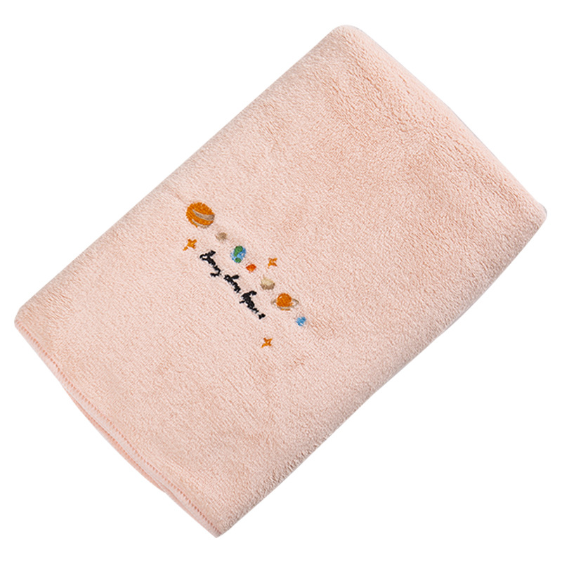 Tuoou Factory Direct Sales Coral Velvet Bath Towel Super Soft Water Absorbent Quick Dry Hair Baby Children Bath Towel Men And Women Ins Network Item Picture